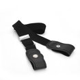 thumbnail image 1 of Sonducket Cinturón sin hebilla Suministros de armario para niños Niñas a cuadros morados y negros Cinturones negro Sonducket AP008680-09, 1 of 5
