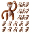 thumbnail image 1 of 20 Piezas Mono Inflable Juguete Hinchable Animales Decorativos Figuras Divertidas de PVC para Fiestas Temáticas Decoración de Cumpleaños Eventos Infantiles Duchas de Bebé Bodas, 1 of 7