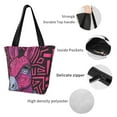 thumbnail image 4 of Pofeuu ink Donkey Pop Art Print Women Fashion Shoulder Handbags Top Handle Satchel Bags Tote Shoulder Shopping Bag Stylish Canvas Tote Bag, 4 of 6