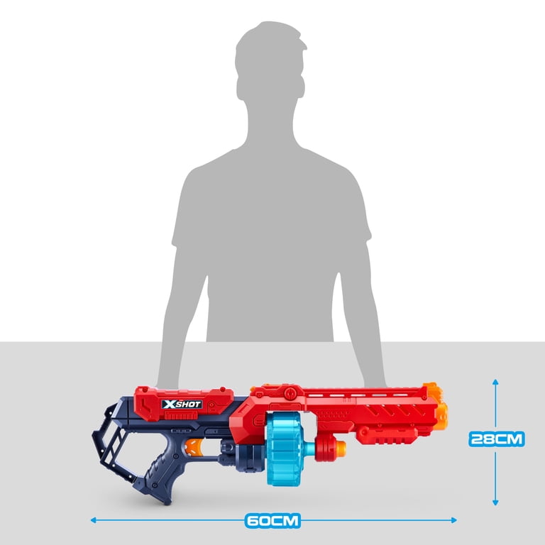 XSHOT Excel Turbo Fire Blaster by ZURU - Outdoor Blaster with 48