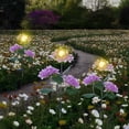 thumbnail image 2 of Solar Outdoor Garden Lighting Solution for Hydrangea-Style Decorative Ground Inserted Light Flower Spotlight for Yard Visualization and Wind-Swayed Swaying Garden, 2 of 4