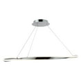 thumbnail image 3 of WAC Lighting Eternal 41" LED 3000K Modern Metal Pendant in Chrome/White, 3 of 4