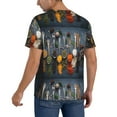 thumbnail image 2 of Fotbe Various Herbs And Spices In Spoons Baseball Jersey Shirt for Men and Women, Casual Short Sleeves Button Down T-Shirt-X-Large, 2 of 9