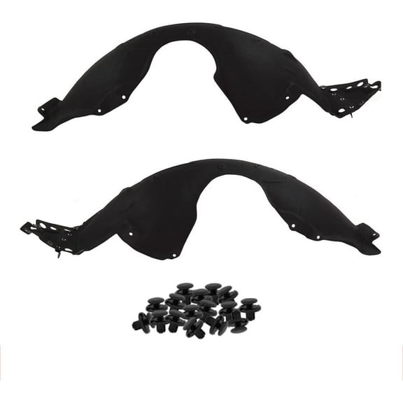 Parts N Go Fender Liner Set w/Clips for 2018-2022 Accord Front Driver & Passenger Side Left Right HO1249180 HO1248180 74150TVAA00 74100TVAA00