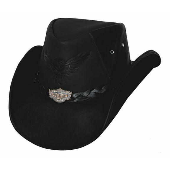 Bullhide Hats 4031Bl King Of The Road Large Black Cowboy Hat