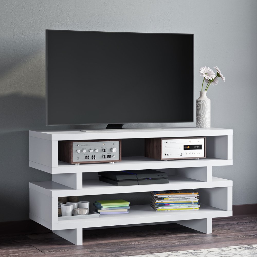 Better Homes & Gardens Steele Open TV Stand for TVs up to 55?, Multiple
