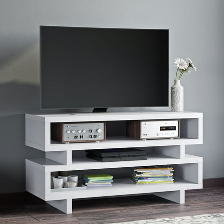 Better Homes & Gardens Steele Open TV Stand for TVs up to 55”, Multiple (Best Tv Stand Brands)