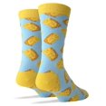 thumbnail image 2 of Oooh Yeah Men's Funny Novelty Crew Socks, Crazy Cool Silly Cotton Socks, Bacon Abduction, 2 of 2