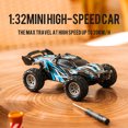 thumbnail image 3 of 1 Set RC Car Toy with Lights Cool Styling Rechargeable Shock Proof Simulation Model Toy 1/32 Scale High Speed Drift Racing Remote Control Off-Road Car Boys Toy, 3 of 7