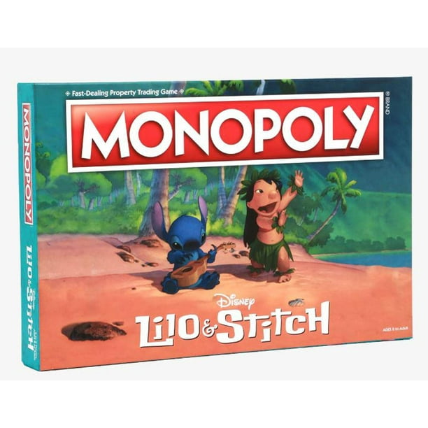 Disney Lilo & Stitch Monopoly Board Game