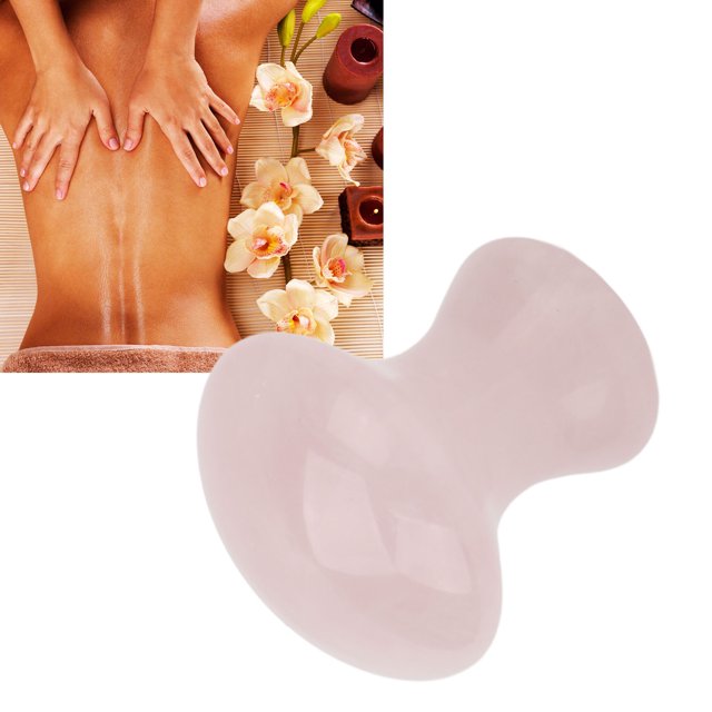 Gua Sha Board Gua, Relieve Stress Translucence Mushroom Shape Scraping Stone for Home