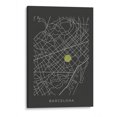 thumbnail image 1 of Cuadro decorativo - BCN map, Grau Project 60x90 Canvas Lab Mapas,, 1 of 2