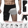 thumbnail image 3 of Hip Hamstring Support Groin Strain Brace Belt For Sciatica Leg Pain Relief, 3 of 4