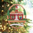 thumbnail image 2 of Tkrady Christmas Ornaments-Nativity Christmas Decoration Wooden Hanging Card Holiday Christmas Tree Pendant, 2 of 6
