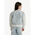 thumbnail image 2 of Justice Girls Full Zip Bomber, Sizes XS - XLP, 2 of 6