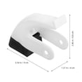 thumbnail image 2 of ELAYARD 1Set Universal Roller Skate Brake Replacement White Rubber Stopper with Stable Performance, 2 of 8