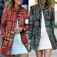 thumbnail image 2 of Abrigo Clásico de Otoño grueso para primavera y otoño, cárdigan con patrón de estilo étnico, Chaqueta de punto abierto a prueba de viento, ropa de trabajo Retro, 2 of 4