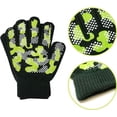 thumbnail image 5 of Guantes de invierno para niños, 3 pares de guantes de punto elásticos y cálidos con agarre para niños, 5 of 5
