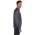 thumbnail image 2 of Hanes Men's and Big Men's Nano Premium Soft Lightweight Fleece Sweatshirt, Up to Size 3XL, 2 of 3