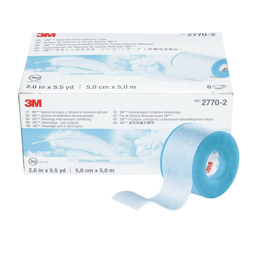 3M Blue Skin Friendly Silicone Medical Tape 2770