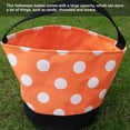 thumbnail image 3 of Naiovety Bolsa de Halloween Poliéster Gran capacidad Presente Aspecto lindo Cubos de vacaciones Decorativos Día de Todos los Bolsas con asa de Almacenamiento y organización del hogar siete Naiovety HA060897-07B, 3 of 6