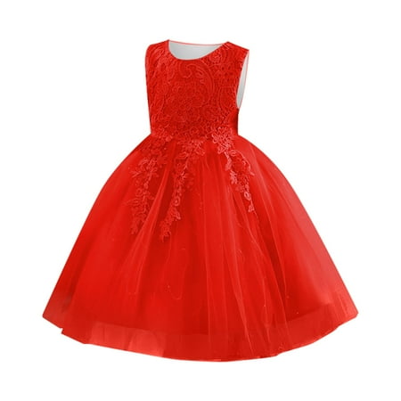 

Sngxgn Girls and Toddler Dress Sleeveless Prints Floral Summer Tank dress Sundress Dresses for Teen Girls RD1 Size 170