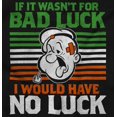 thumbnail image 2 of Popeye Bad Luck St Patricks Day Men's Graphic T Shirt Tees Brisco Brands M, 2 of 5