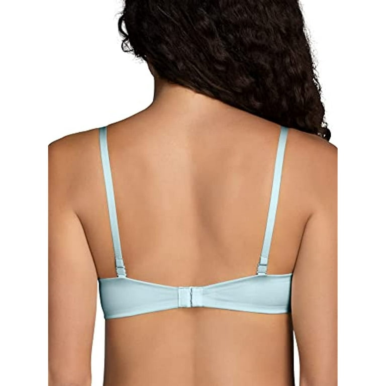 Vanity Fair Women's Ego Boost Push Up Bra (+1 Cup Size), Clear Waters, 34C  