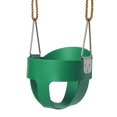 thumbnail image 4 of Bucket Swing for Toddler Seat High Back Full Bucket Toddler Swing Seat with Swing Chains Heavy Duty Rope Playground Outdoors Garden Play Fun Kids - Swing Set, 4 of 7