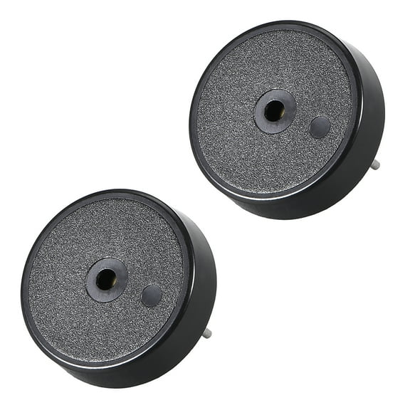 2Pcs DC 5V Passive Electronic Buzzer Alarm Beeper Continuous Sound 80dB Speaker 2 Terminals