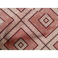 thumbnail image 4 of oneOone Cotton Poplin Fabric Diamond|Triangle & Check Geometric Decor Fabric Printed BTY 56 Inches Wide, 4 of 4