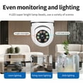 thumbnail image 3 of 360° 1080P IP E27 Light Bulb Camera Wi-Fi IR Night Smart Home Wireless Security, 3 of 8