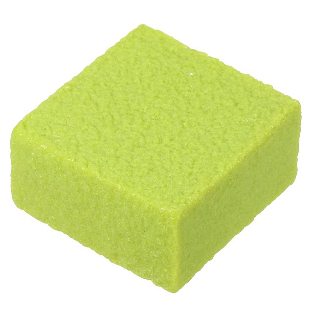 Uxcell 5x5x2.5cm Pickleball Paddle Eraser, Square Rubber Pickleball Racket Dust Remover,Green 1 Pcs