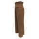 thumbnail image 4 of Pantalones capri de lino de cintura alta y pierna ancha para mujer en tallas grandes - Tejido transpirable, corte holgado, de petite a grande - Tallas S-XXL para primavera/otoño, 4 of 6