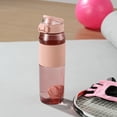 thumbnail image 5 of Mainstays 32 Fluid Ounces Shaker Water Bottle, Pink, with Ball, Tritan, 5 of 9