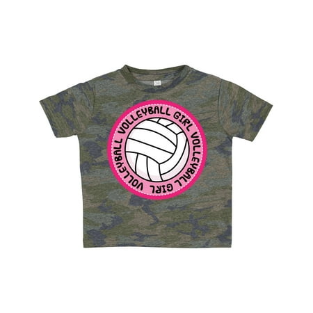 

Inktastic Volleyball Girl Gift Toddler Toddler Girl T-Shirt
