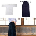 thumbnail image 6 of Moyitang Japanese Kendo Uniform Set Ninjas Iaido Breathable Judo Adults Kimono Hakama 170cm, 6 of 9