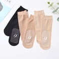 thumbnail image 4 of GOOHOCHY 10 pares de medias de verano de tubo medio para mujer, calcetines cortos para mujer, 4 of 7