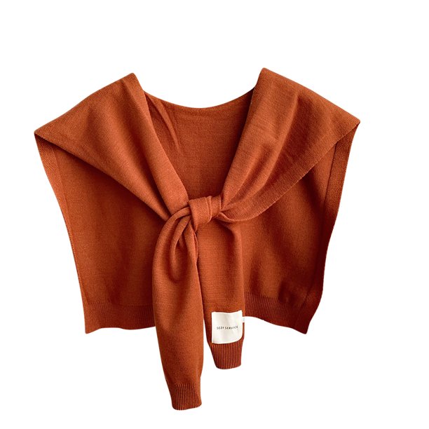 Bufandas de mujer de color liso de punto para exteriores, chal de invierno con cuello falso, bufanda decorativa Kangshi para el regazo y los hombros, bufanda para mujer