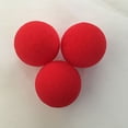 thumbnail image 1 of HINTRMENT Red Sponge Balls 12Pack For Interactive Games Enthusiasts Beginners, 1 of 8
