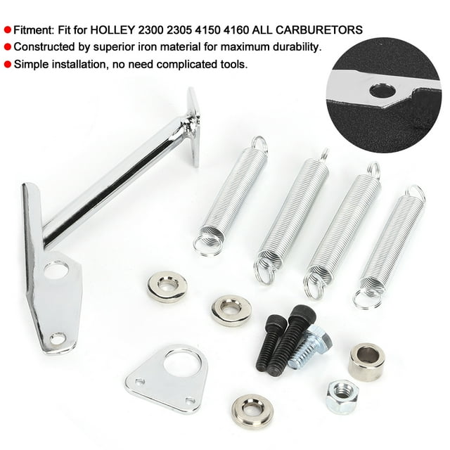 Throttle Return Spring Kit, Carburetor Throttle Return Springs Kit OEM 2083 Replacement Fit For Holley 2300 2305 4150 4160