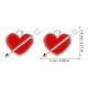 thumbnail image 2 of KAKOWELY 10 colgantes de corazón con forma de flecha de Cupido para hacer collares, pulseras y llaveros., 2 of 4