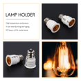 thumbnail image 4 of 6-Pack E12 to E14 White Bulb Converter LED Light Holder Lamp Adapter Socket Changer High Quality, 4 of 6