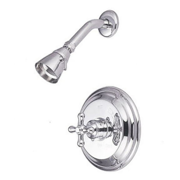 Elements Of Design Eb3631axso Single Handle Shower Trim And Valve - Chrome