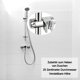 thumbnail image 5 of Soporte para ducha de mano, soporte para cabezal de ducha, soporte para ducha ajustable, 5 of 5