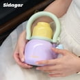 thumbnail image 3 of Sidagar 22 oz Insulated Stainless Steel Water Bottle with Straw and Handle, Wide Mouth Leakproof Lid, Lavender Purple, 3 of 9