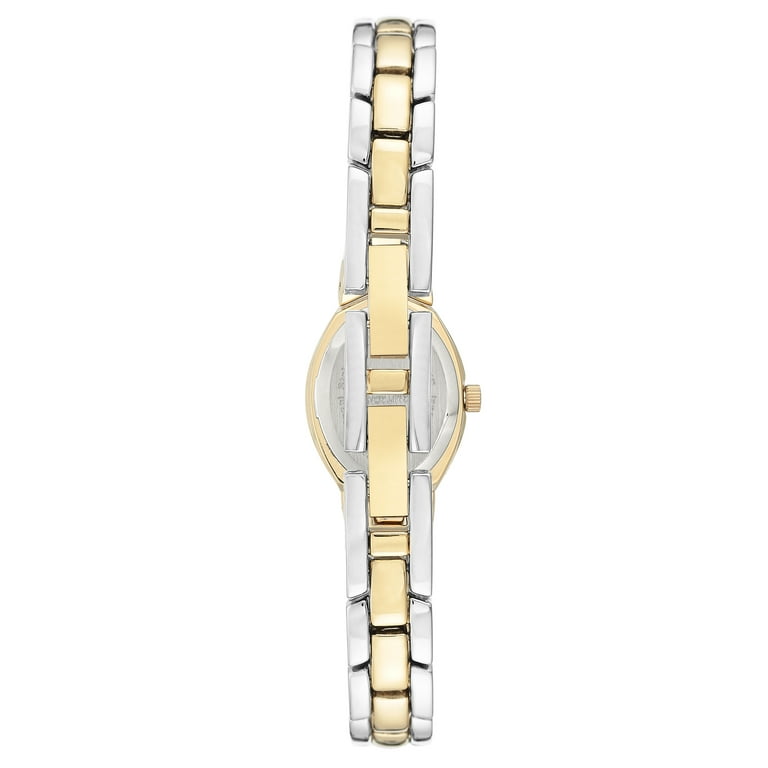 Armitron now ladies oval two toned dress watch NEW BATTERY Amazon.com: Armitron Women main image 3