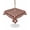 Red, Brown, Bronze, variant on Outdoor Tablecloth with Umbrella Hole for Patio/Picnic/Party/Camping, Pink Checkered Waterproof Table Cloth Rectangle Table Cover Washable, Farmhouse Plaid Buffalo Elegant (60"x 102")
