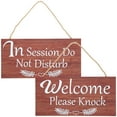 thumbnail image 3 of Worgeous  Office Door Signs Vacant Occupied Hanging Rustic Decor Sleek, 3 of 8