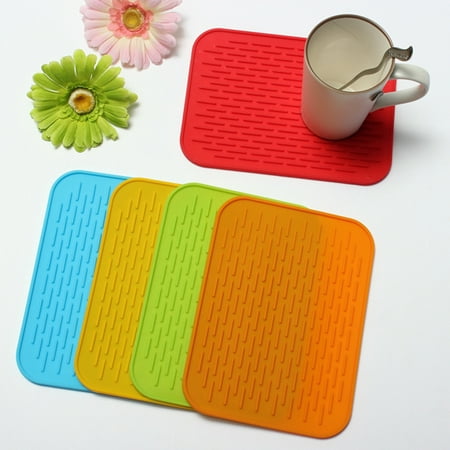 21cm Silicone Food Sink Pad Insulated Heat Resistant Table Non Slip Kitchen